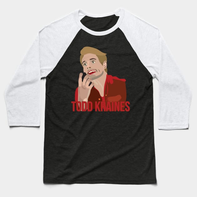 Todd Kraines Baseball T-Shirt by roboprophet